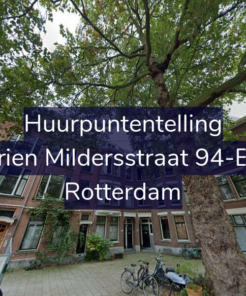 Foto gevel Huurpuntentelling voor Adrien Mildersstraat 94-B02, Rotterdam