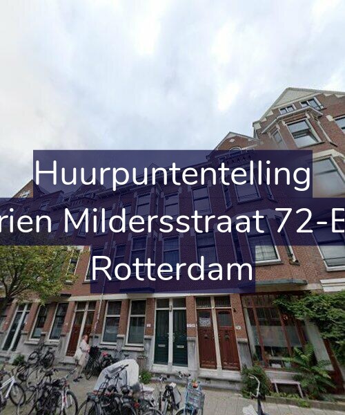 Foto gevel Huurpuntentelling voor Adrien Mildersstraat 72-B01, Rotterdam