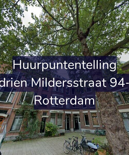 Foto gevel Huurpuntentelling voor Adrien Mildersstraat 94-A, Rotterdam