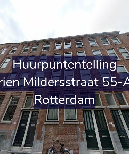 Foto gevel Huurpuntentelling voor Adrien Mildersstraat 55-A02, Rotterdam