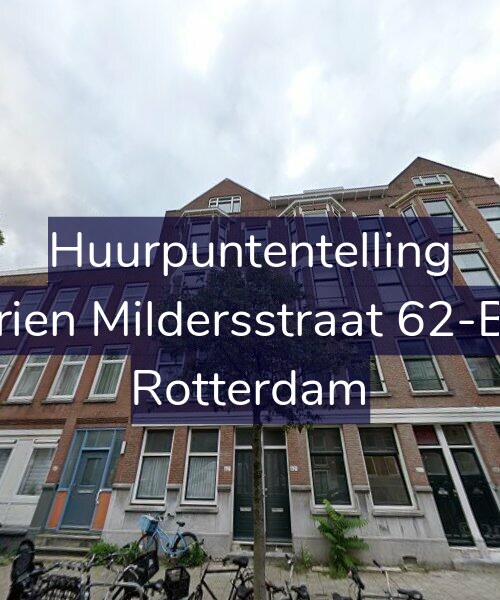Foto gevel Huurpuntentelling voor Adrien Mildersstraat 62-B03, Rotterdam