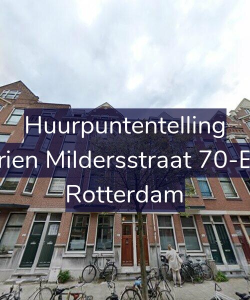 Foto gevel Huurpuntentelling voor Adrien Mildersstraat 70-B02, Rotterdam