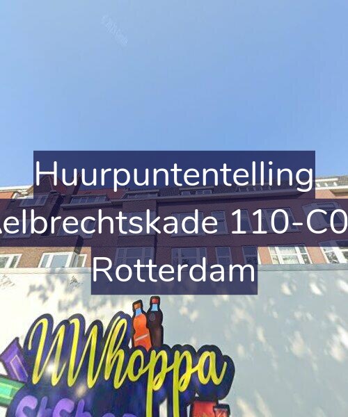 Foto gevel Huurpuntentelling voor Aelbrechtskade 110-C02, Rotterdam