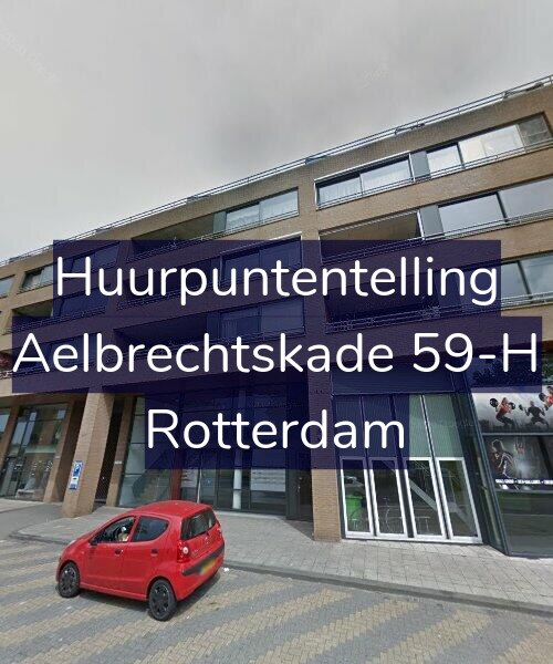Foto gevel Huurpuntentelling voor Aelbrechtskade 59-H, Rotterdam