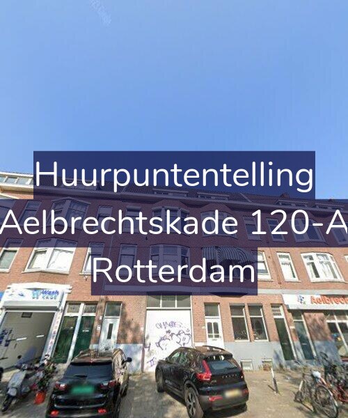 Foto gevel Huurpuntentelling voor Aelbrechtskade 120-A, Rotterdam