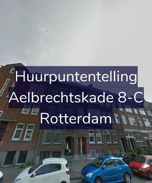 Foto gevel Huurpuntentelling voor Aelbrechtskade 8-C, Rotterdam