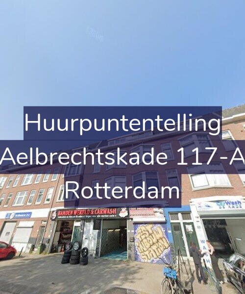 Foto gevel Huurpuntentelling voor Aelbrechtskade 117-A, Rotterdam