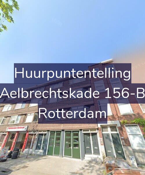 Foto gevel Huurpuntentelling voor Aelbrechtskade 156-B, Rotterdam