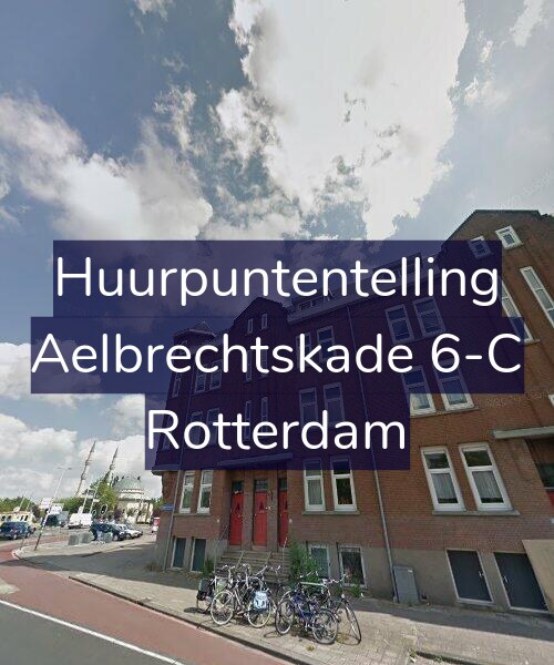 Foto gevel Huurpuntentelling voor Aelbrechtskade 6-C, Rotterdam