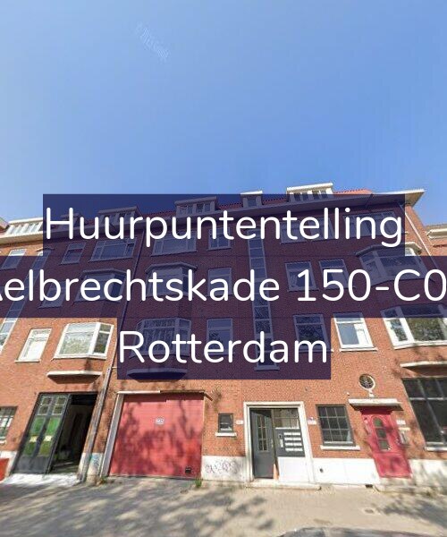 Foto gevel Huurpuntentelling voor Aelbrechtskade 150-C04, Rotterdam