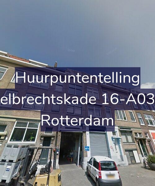 Foto gevel Huurpuntentelling voor Aelbrechtskade 16-A03V, Rotterdam