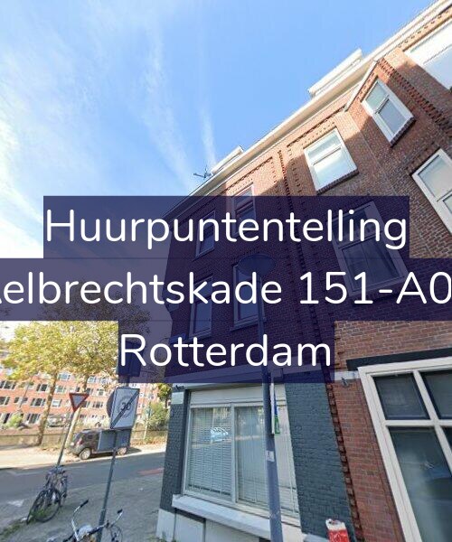 Foto gevel Huurpuntentelling voor Aelbrechtskade 151-A01, Rotterdam