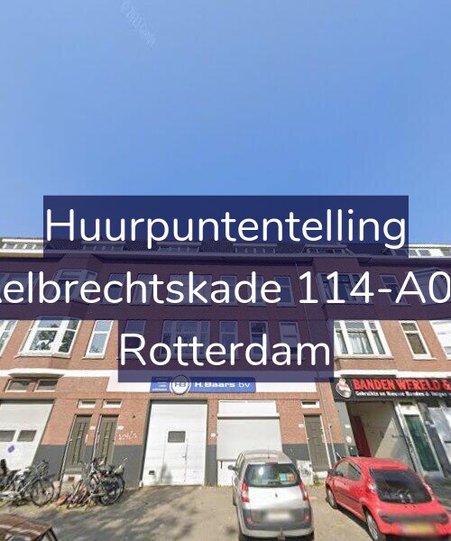 Foto gevel Huurpuntentelling voor Aelbrechtskade 114-A02, Rotterdam