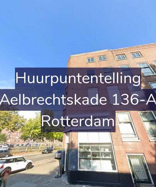 Foto gevel Huurpuntentelling voor Aelbrechtskade 136-A, Rotterdam