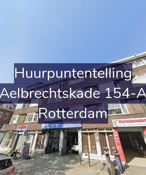 Foto gevel Huurpuntentelling voor Aelbrechtskade 154-A, Rotterdam