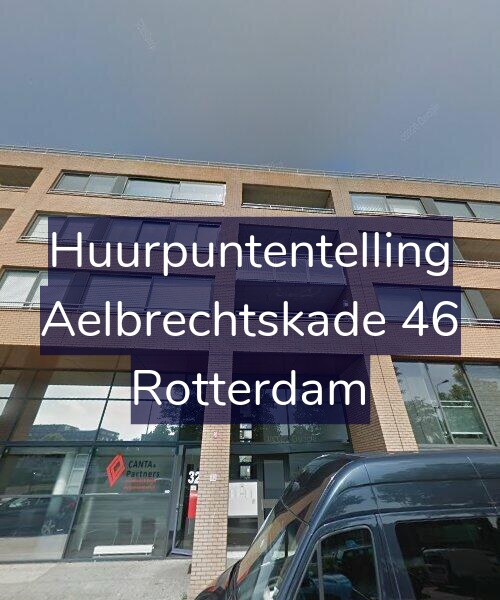Foto gevel Huurpuntentelling voor Aelbrechtskade 46, Rotterdam