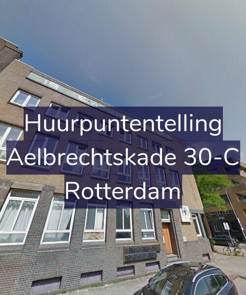 Foto gevel Huurpuntentelling voor Aelbrechtskade 30-C, Rotterdam