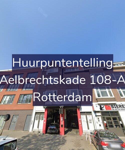 Foto gevel Huurpuntentelling voor Aelbrechtskade 108-A, Rotterdam