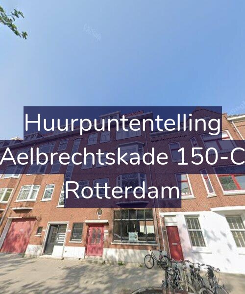 Foto gevel Huurpuntentelling voor Aelbrechtskade 150-C, Rotterdam