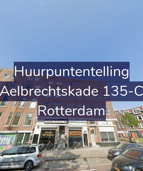 Foto gevel Huurpuntentelling voor Aelbrechtskade 135-C, Rotterdam