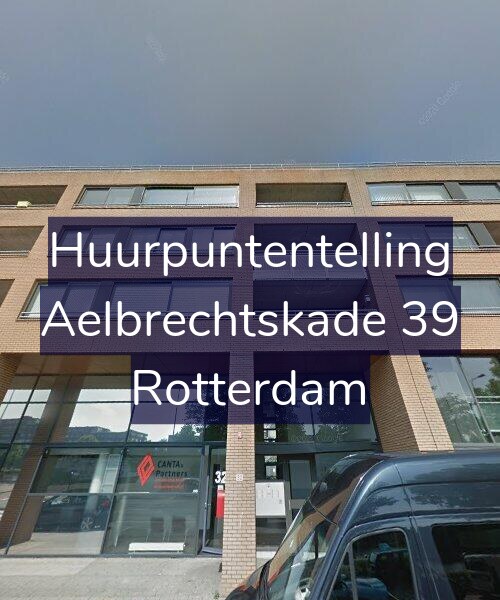 Foto gevel Huurpuntentelling voor Aelbrechtskade 39, Rotterdam