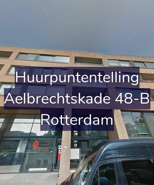 Foto gevel Huurpuntentelling voor Aelbrechtskade 48-B, Rotterdam
