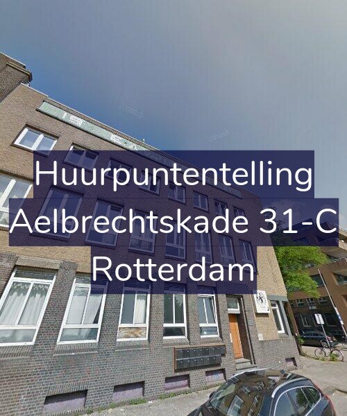 Foto gevel Huurpuntentelling voor Aelbrechtskade 31-C, Rotterdam