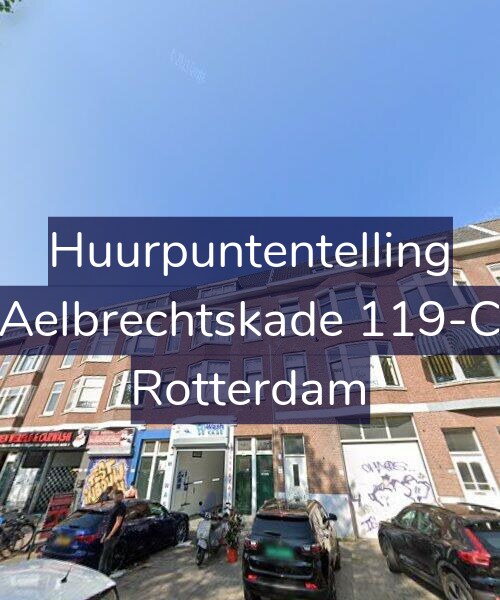 Foto gevel Huurpuntentelling voor Aelbrechtskade 119-C, Rotterdam