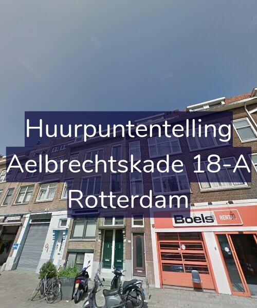 Foto gevel Huurpuntentelling voor Aelbrechtskade 18-A, Rotterdam