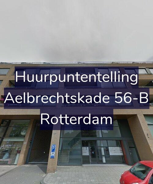 Foto gevel Huurpuntentelling voor Aelbrechtskade 56-B, Rotterdam