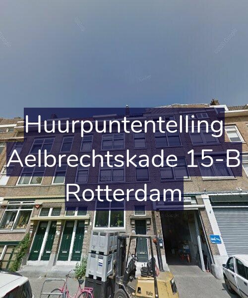 Foto gevel Huurpuntentelling voor Aelbrechtskade 15-B, Rotterdam