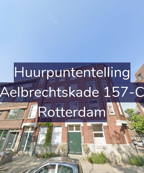 Foto gevel Huurpuntentelling voor Aelbrechtskade 157-C, Rotterdam
