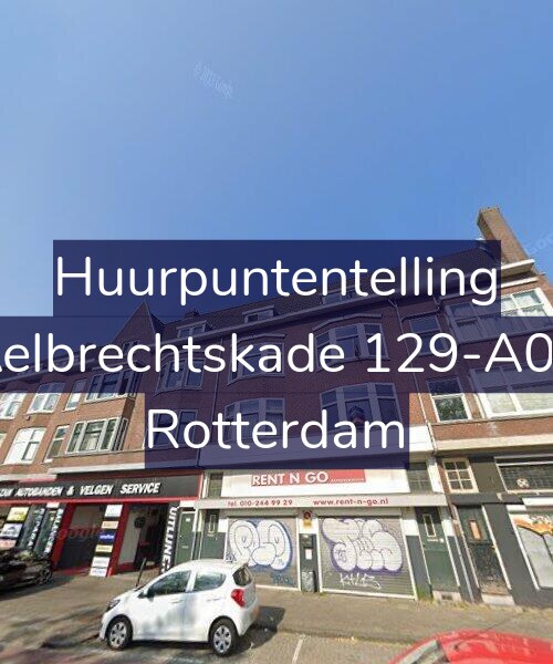 Foto gevel Huurpuntentelling voor Aelbrechtskade 129-A01, Rotterdam