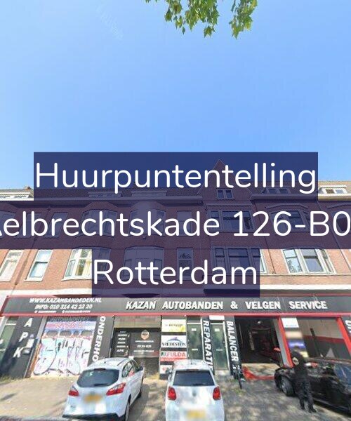Foto gevel Huurpuntentelling voor Aelbrechtskade 126-B02, Rotterdam