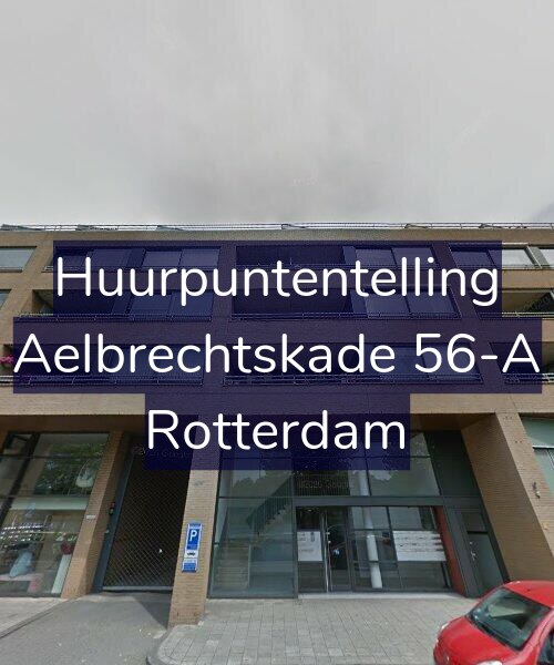 Foto gevel Huurpuntentelling voor Aelbrechtskade 56-A, Rotterdam