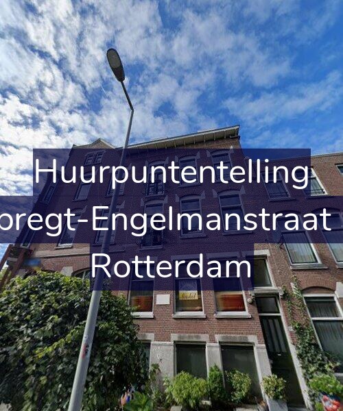 Foto gevel Huurpuntentelling voor Albregt-Engelmanstraat 99, Rotterdam