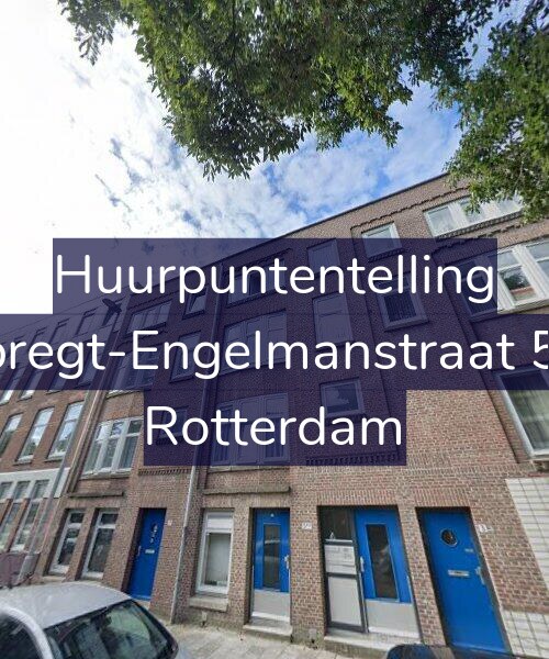 Foto gevel Huurpuntentelling voor Albregt-Engelmanstraat 5-D, Rotterdam
