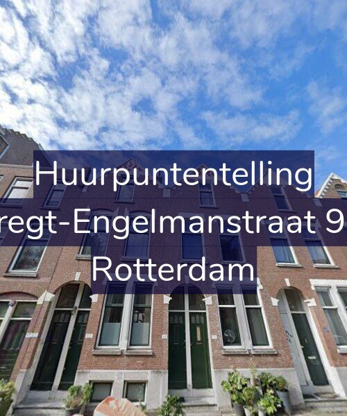 Foto gevel Huurpuntentelling voor Albregt-Engelmanstraat 93-A, Rotterdam