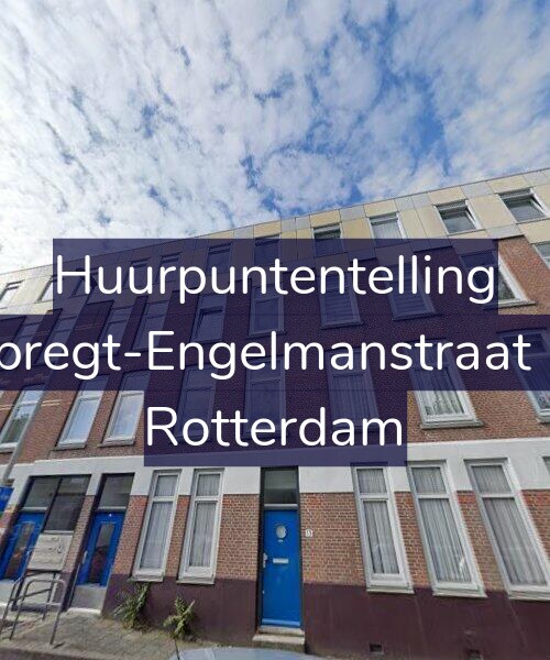 Foto gevel Huurpuntentelling voor Albregt-Engelmanstraat 13, Rotterdam