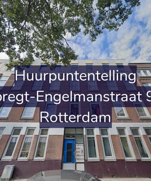 Foto gevel Huurpuntentelling voor Albregt-Engelmanstraat 9-A, Rotterdam
