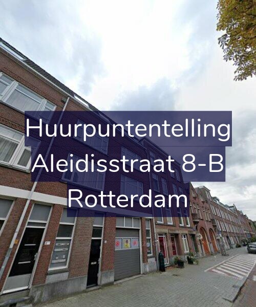 Foto gevel Huurpuntentelling voor Aleidisstraat 8-B, Rotterdam