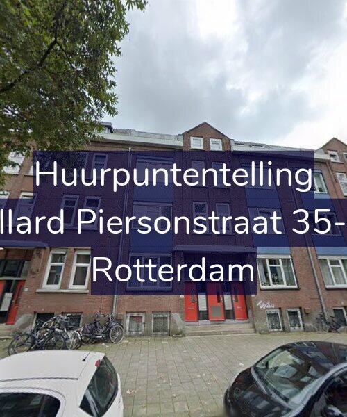 Foto gevel Huurpuntentelling voor Allard Piersonstraat 35-H, Rotterdam