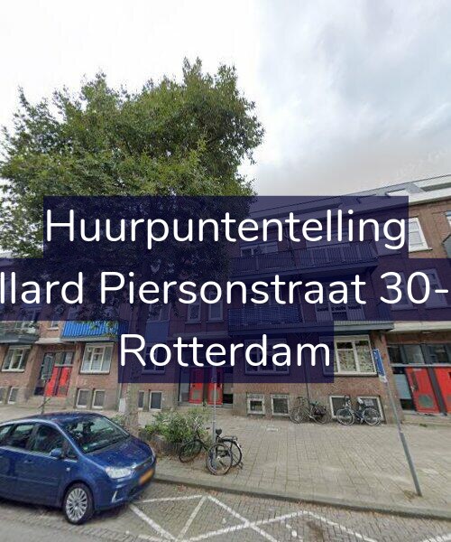 Foto gevel Huurpuntentelling voor Allard Piersonstraat 30-H, Rotterdam
