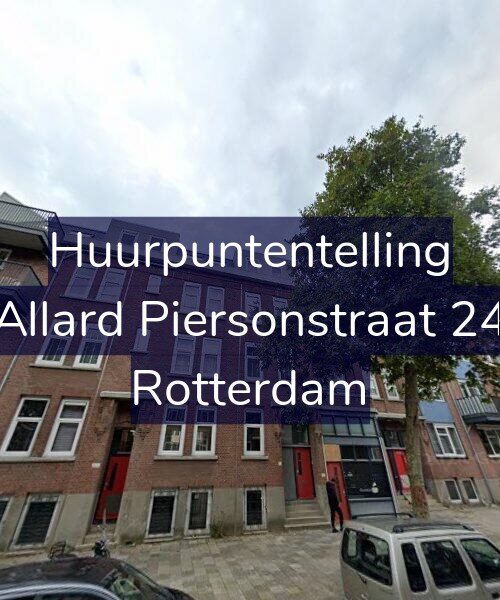 Foto gevel Huurpuntentelling voor Allard Piersonstraat 24, Rotterdam