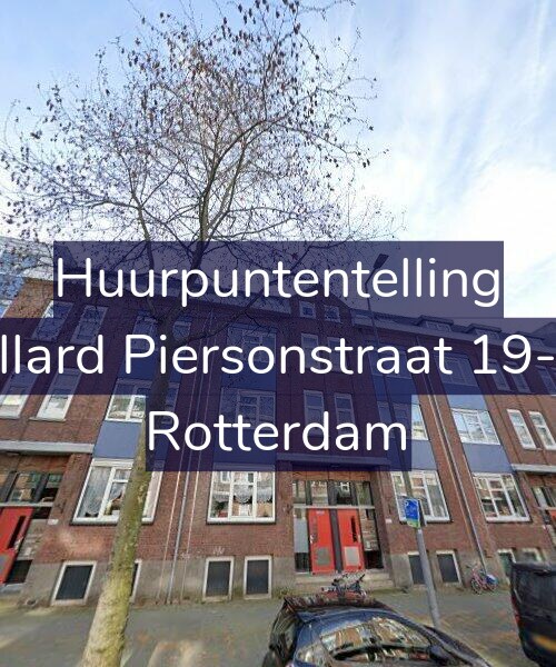 Foto gevel Huurpuntentelling voor Allard Piersonstraat 19-A, Rotterdam
