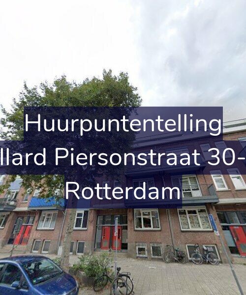 Foto gevel Huurpuntentelling voor Allard Piersonstraat 30-A, Rotterdam