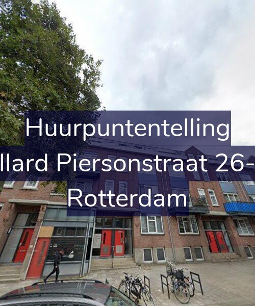 Foto gevel Huurpuntentelling voor Allard Piersonstraat 26-G, Rotterdam