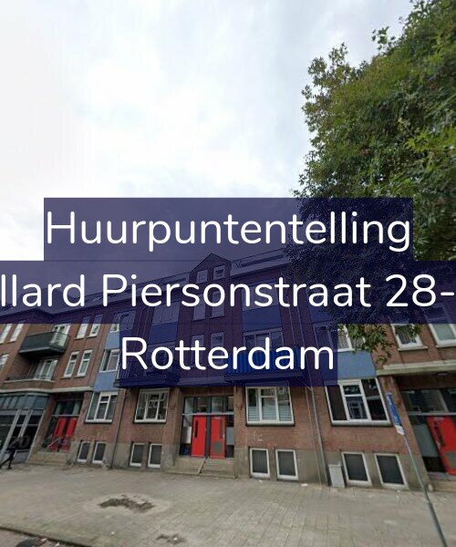 Foto gevel Huurpuntentelling voor Allard Piersonstraat 28-A, Rotterdam