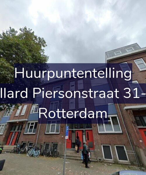 Foto gevel Huurpuntentelling voor Allard Piersonstraat 31-C, Rotterdam