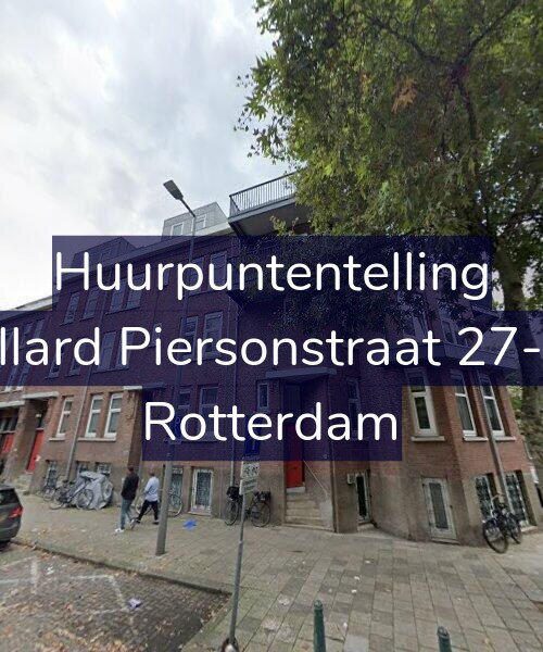 Foto gevel Huurpuntentelling voor Allard Piersonstraat 27-H, Rotterdam